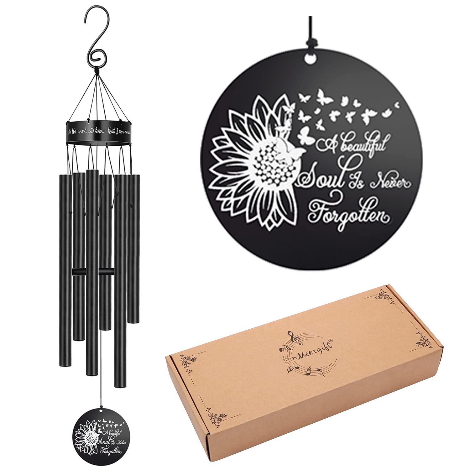 Amazon.com : Memorial Wind Chimes for Outside Deep Tone, 30